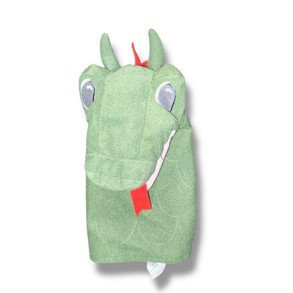 IKEA Fantasivarld Hand Puppet Dragon Plush Show Play Pretend Movable Mouth 10" - Picture 14 of 14